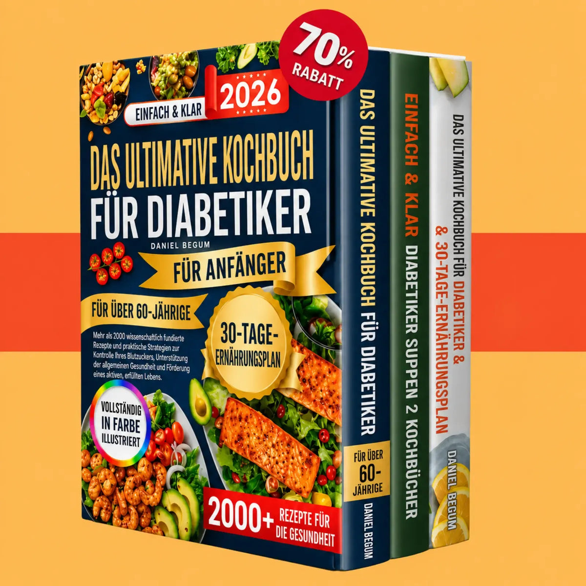 E-Book-Leitfaden Diabetiker-Diät + 2 BONI - Digitales Buch
