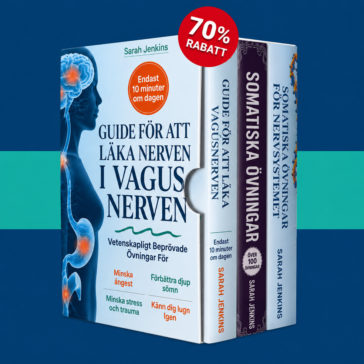 E-bokguide Läkning av Vagusnerven + 2 BONUS - Digital bok