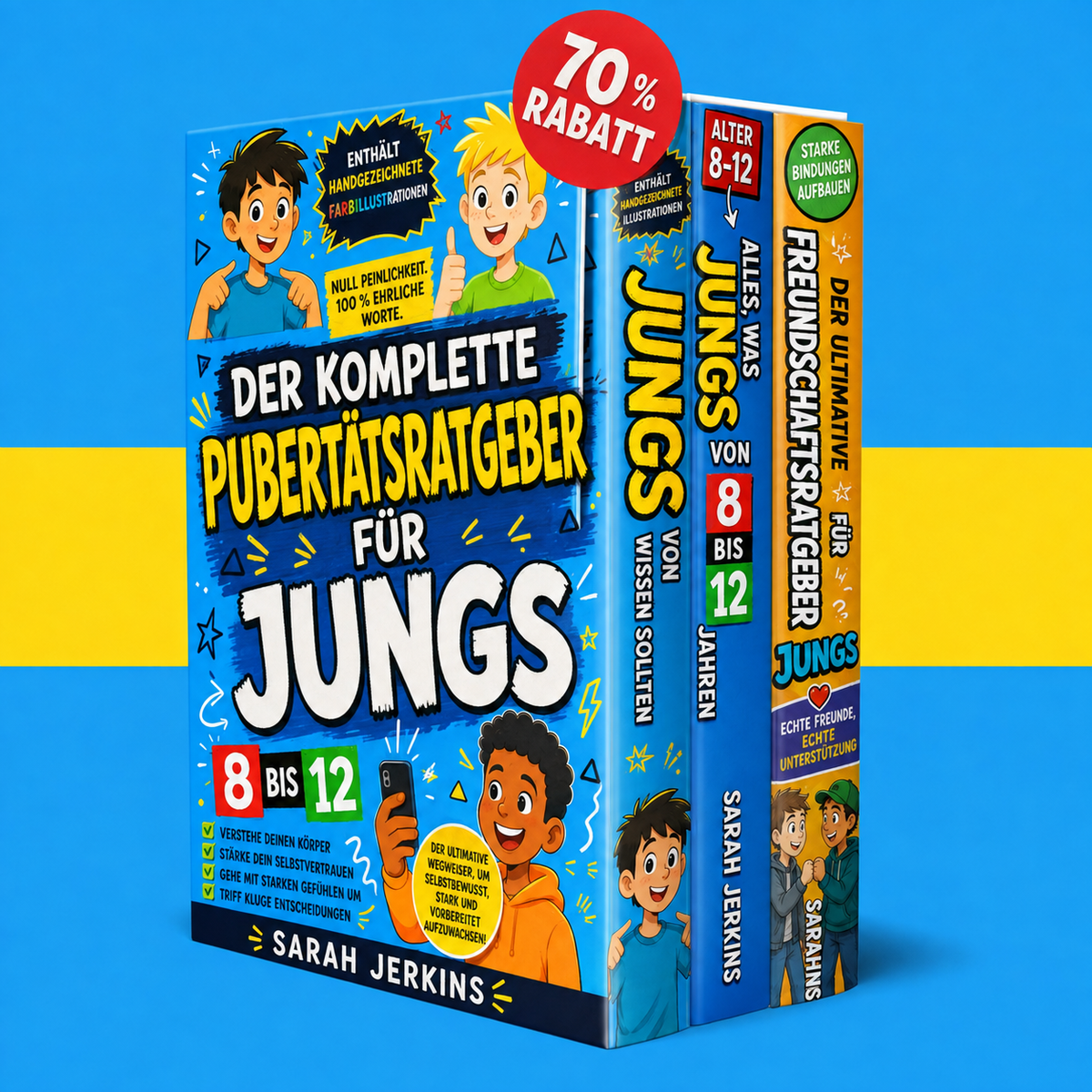 Der umfassende Pubertäts-Ratgeber für Jungen von 8–12
