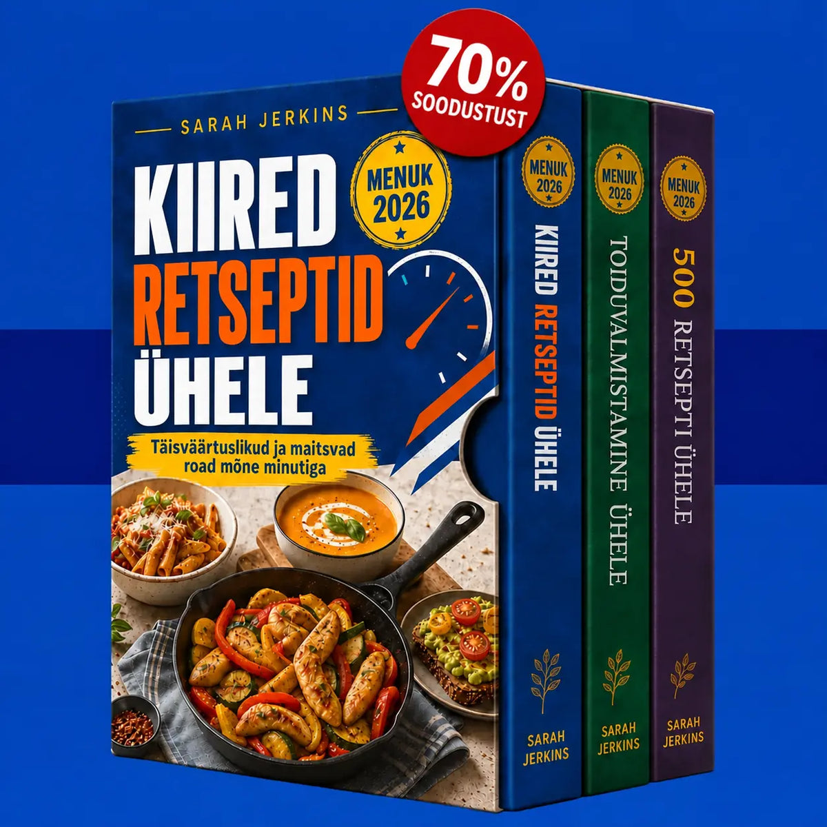 Kiirretseptid ühele inimesele: täielikud, lihtsad ja maitsvad toidud mõne minutiga
