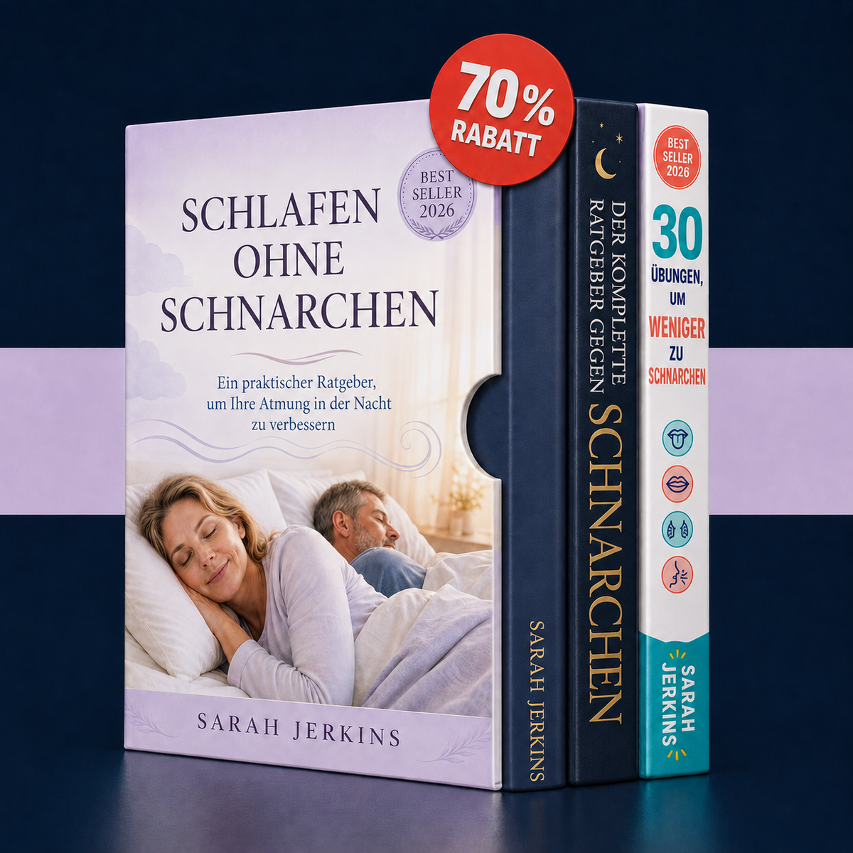 E-Book-Ratgeber Nächte ohne Schnarchen: Der praktische Leitfaden + 2 BONI - Digitales Buch