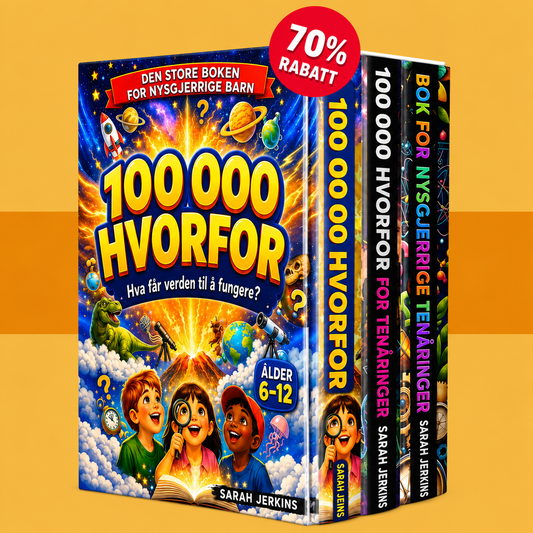 E-bokguide Den 100 000 Hvorfor Samlingen + 2 BONUS - Digital bok