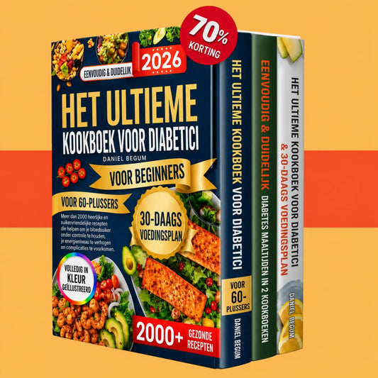 E-bookgids Diabetisch dieet + 2 BONUSSEN - Digitaal boek