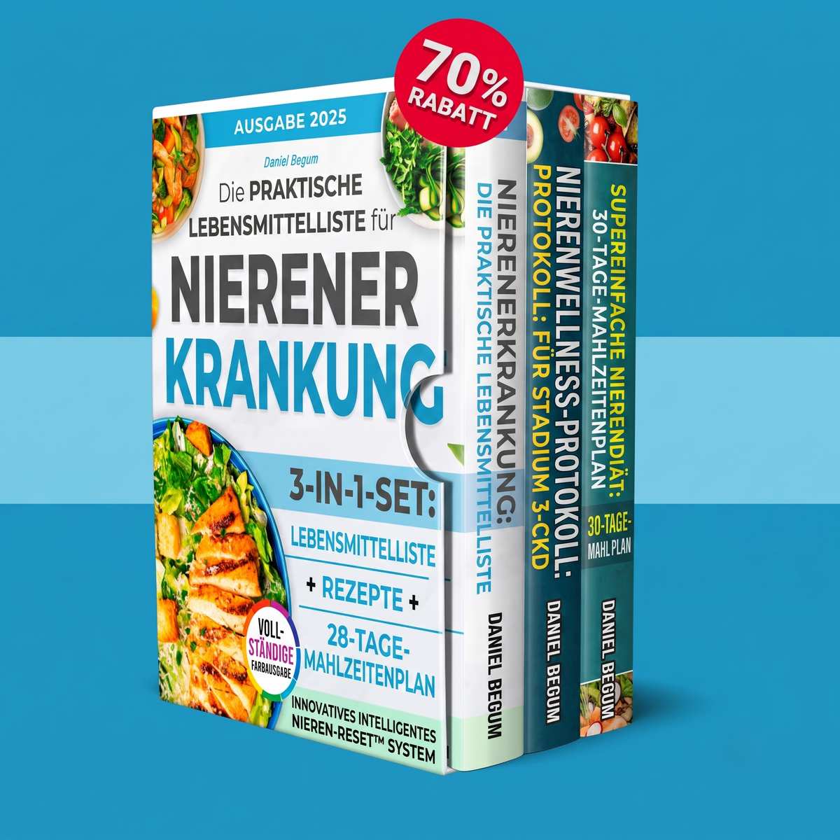 E-Book-Leitfaden Kochbuch für Nierenerkrankungen + 2 BONI - Digitales Buch