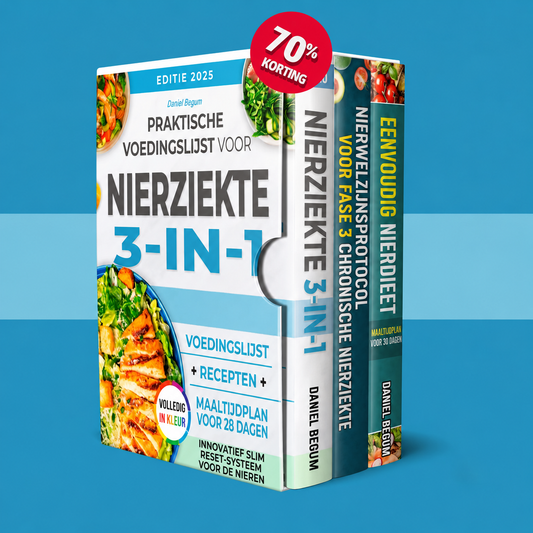 E-bookgids Kookboek voor Nierziekten + 2 BONUSSEN - Digitaal boek