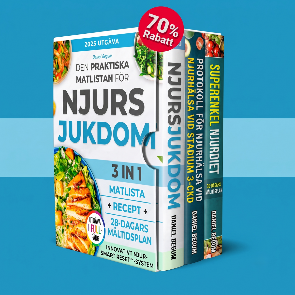 E-bokguide Kokbok för njursjukdom + 2 BONUS - Digital bok