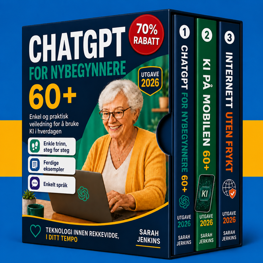E-bokguide ChatGPT for nybegynnere + 2 BONUS - Digital bok
