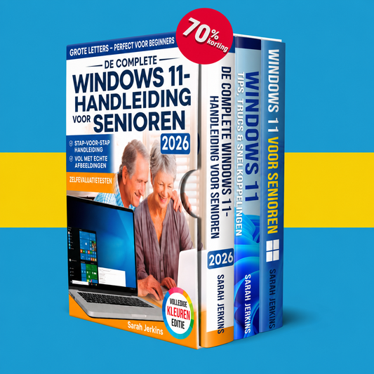 E-bookgids Windows 11 voor Senioren + 2 BONUSSEN - Digitaal boek