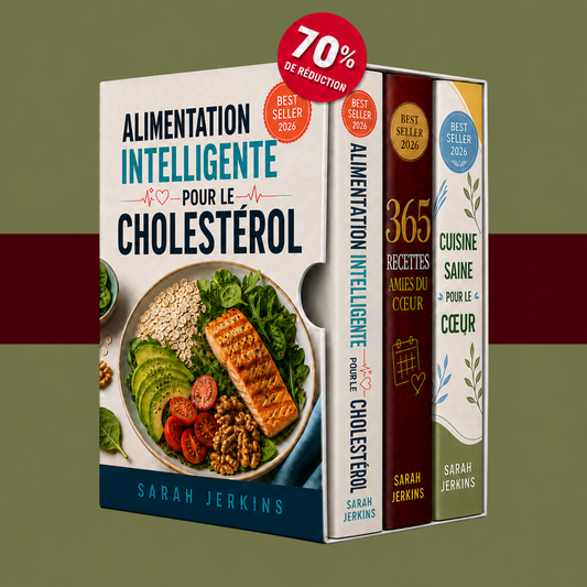 Alimentation Intelligente contre le Cholestérol : Recettes et Habitudes pour une Routine Saine et Protectrice du Cœur + 2 Bonus