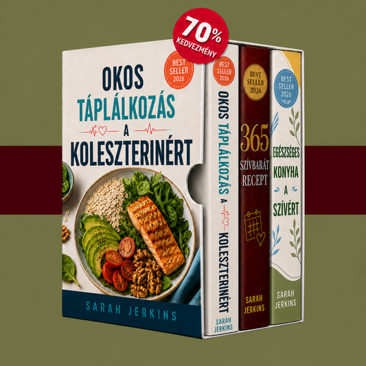 Okos Táplálkozás Kolleszterin Ellen: Receptek és Szokások egy Szívbarát Rutinhoz + 2 Bónusz