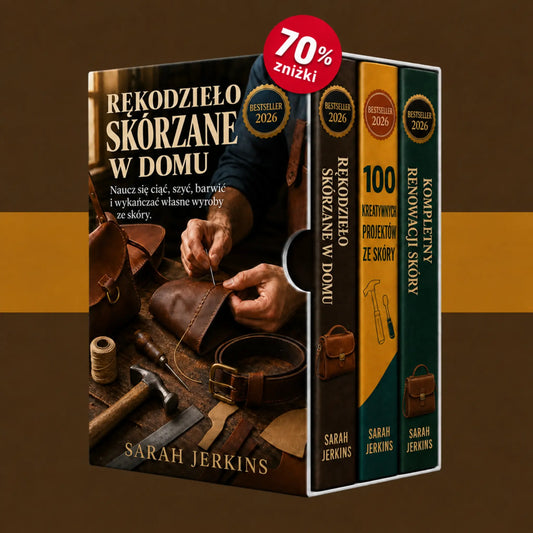 Warsztaty skórzane dla domu: Naucz się projektować, szyć i odnawiać produkty skórzane