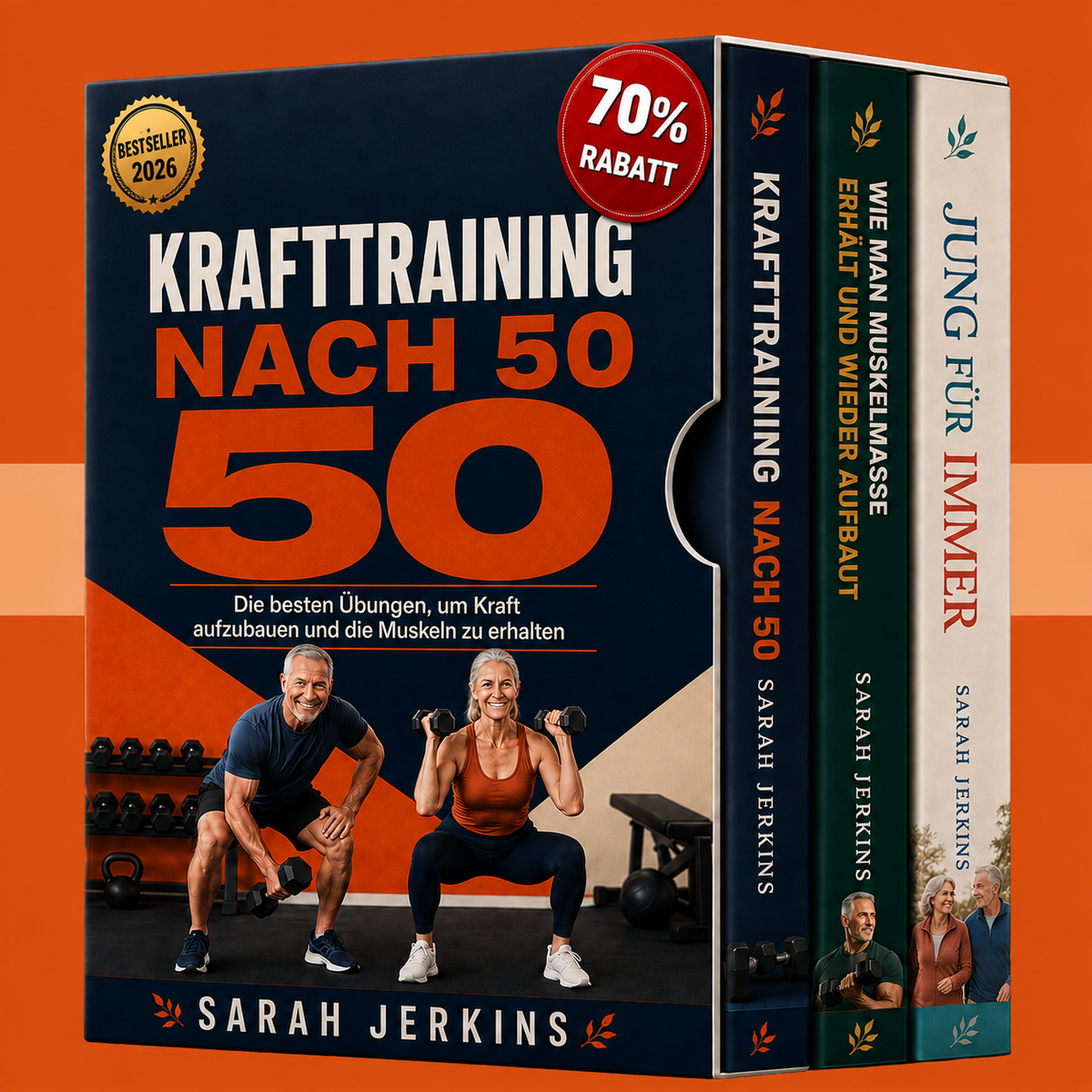 Krafttraining ab 50: Vollständiger Leitfaden zum Muskelaufbau + 2 Boni