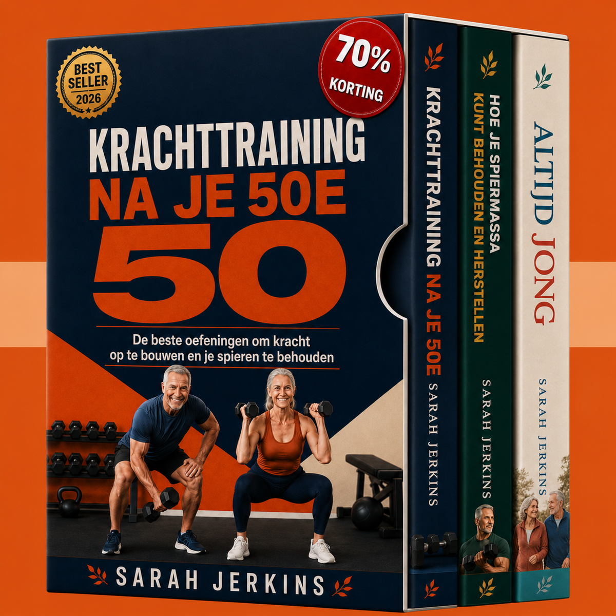 Krachttraining na je 50e: Complete Gids voor Spieropbouw en Kracht + 2 Bonussen