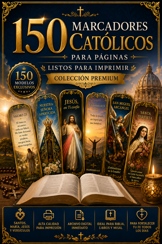 150 marcadores católicos