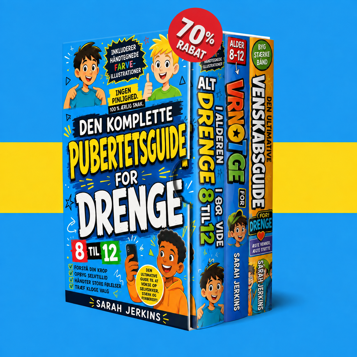 Alt-i-en-guiden til puberteten for drenge 8–12 år