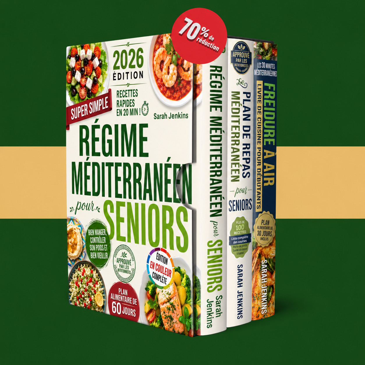 Mediterranean Diet 3-Book Bundle