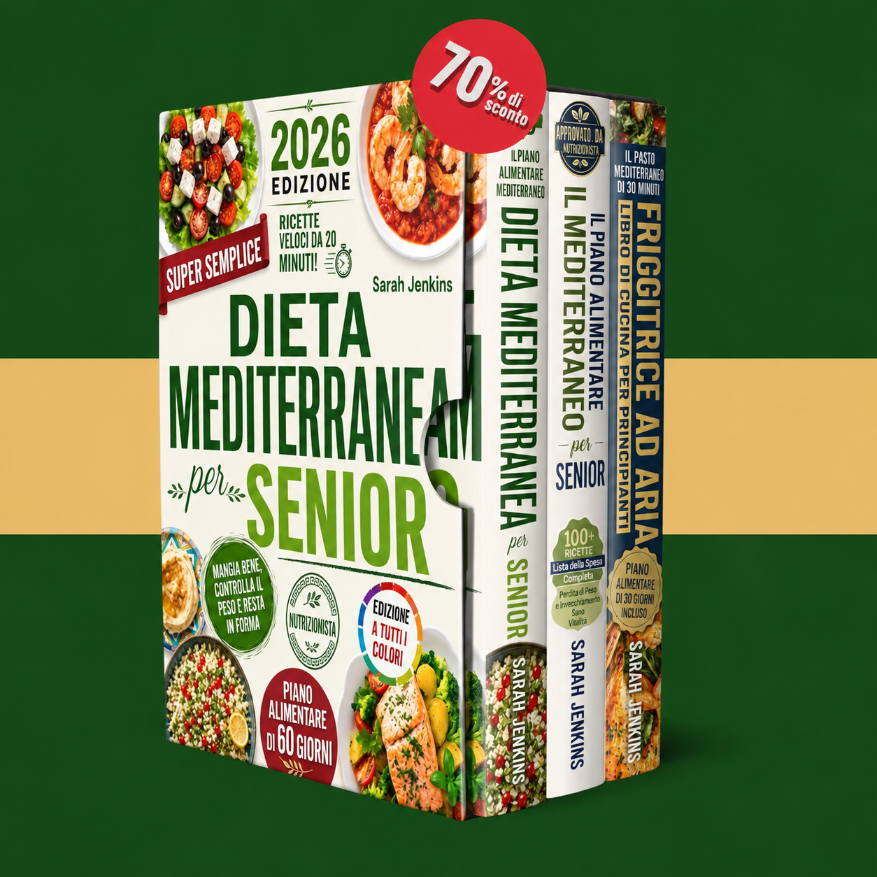 Mediterranean Diet 3-Book Bundle