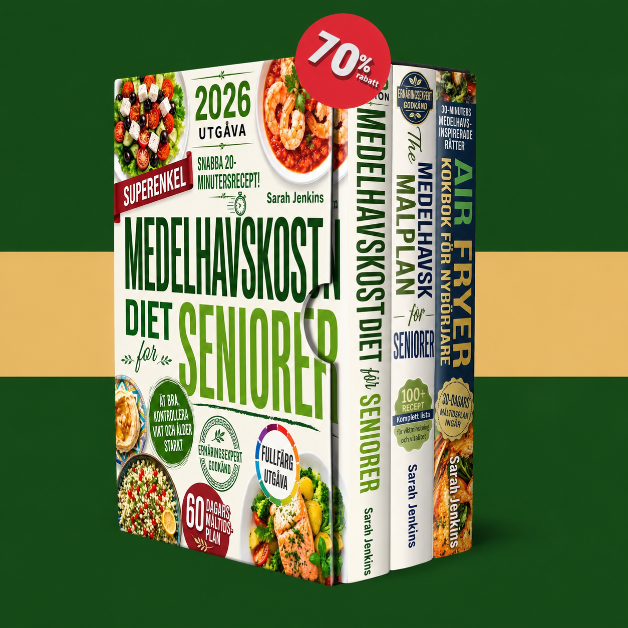 Mediterranean Diet 3-Book Bundle