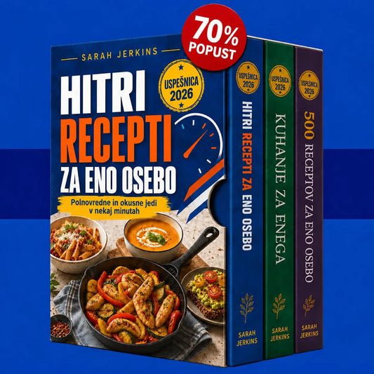 Hitri recepti za eno osebo: Popolni, preprosti in okusni obroki v nekaj minutah