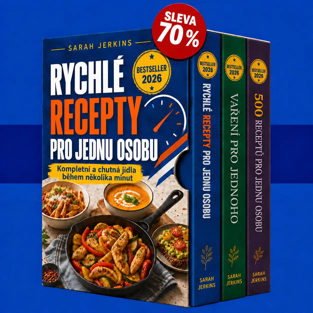 Rychlé recepty pro jednu osobu: Kompletní, jednoduchá a chutná jídla během několika minut