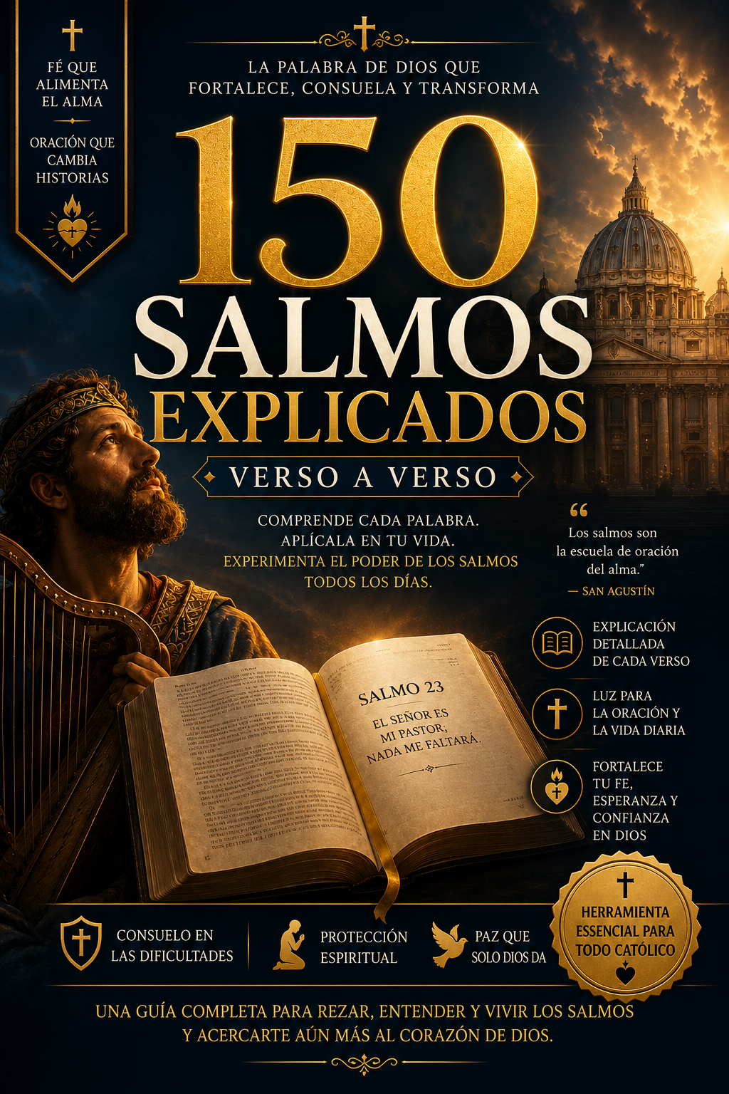 150 Salmos explicados versículo a versículo