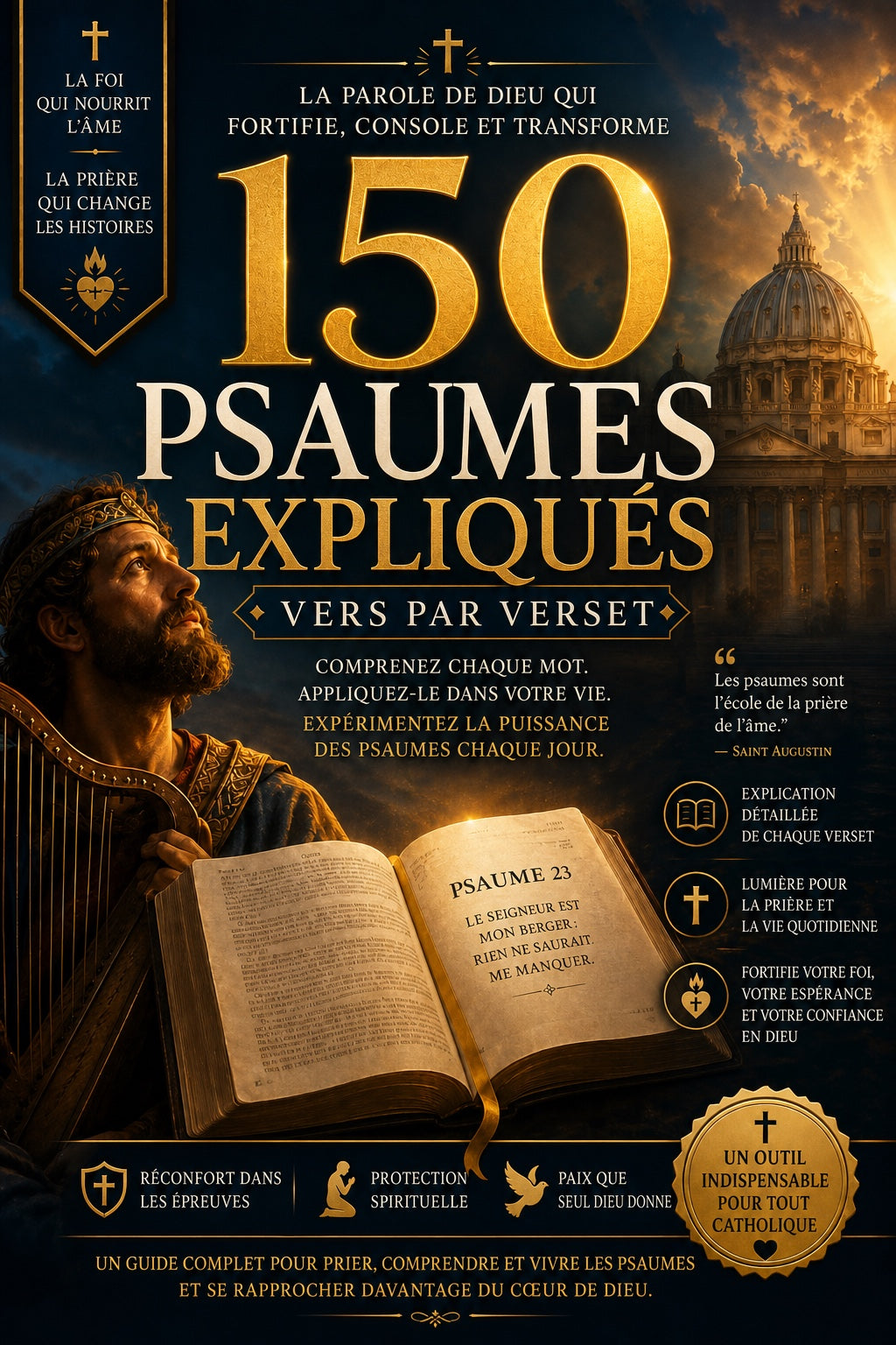 150 Psaumes expliqués verset par verset