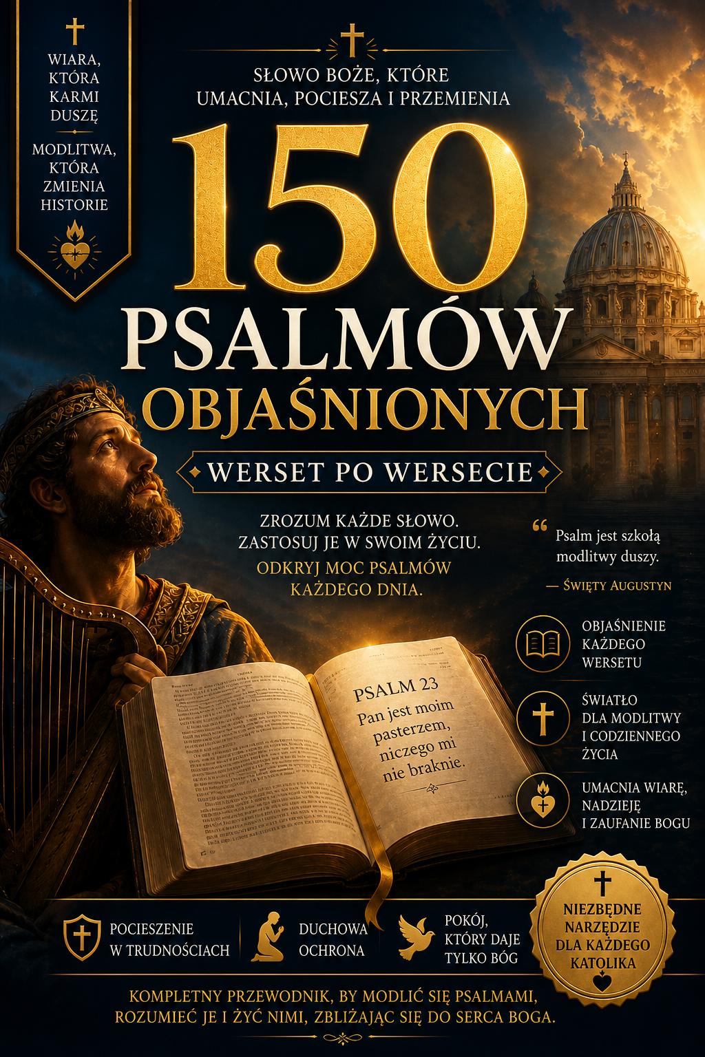 150 Psalmów objaśnionych werset po wersecie